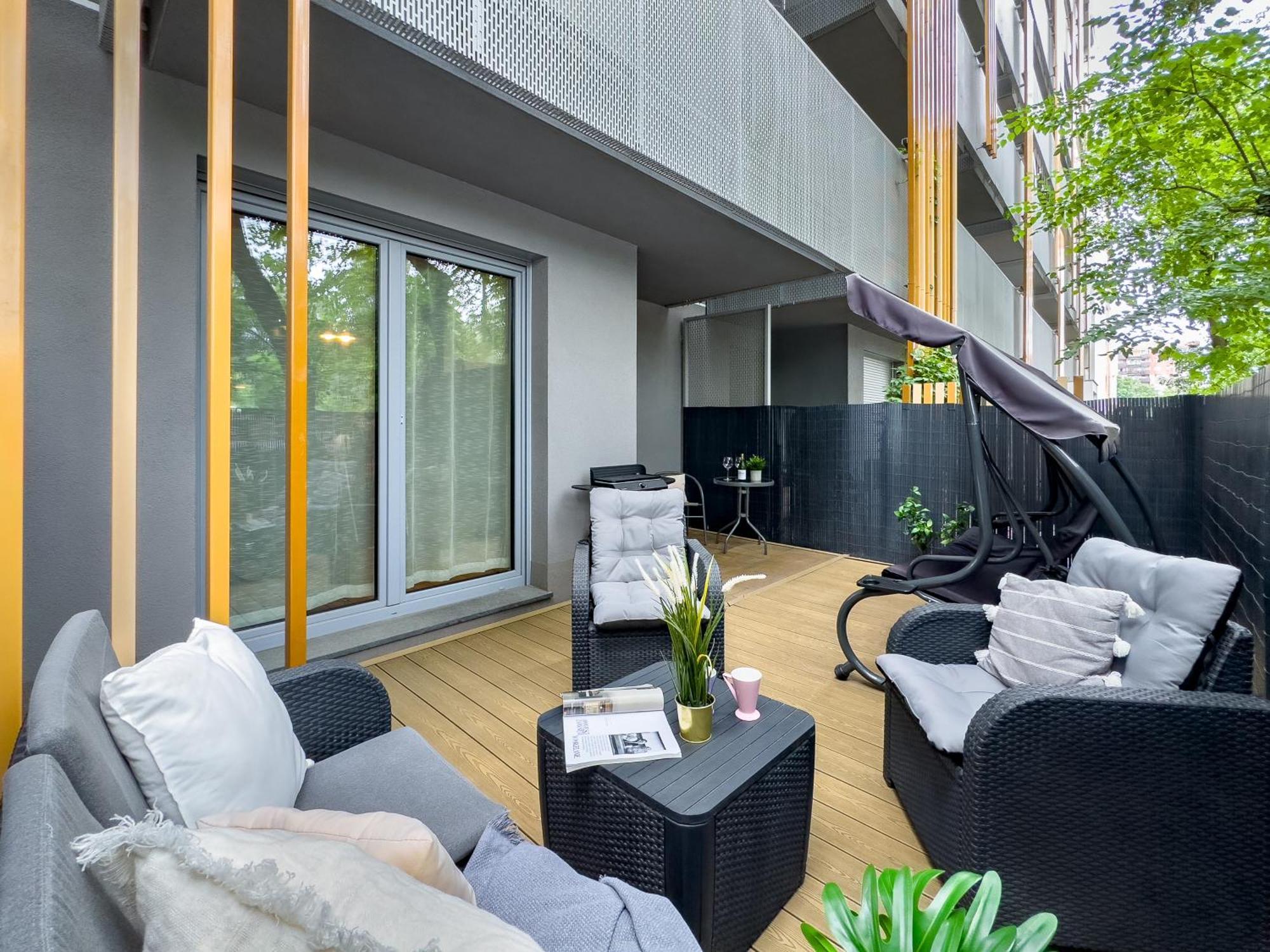 Apartament Z Duzym Tarasem W Centrum Krakowa Exterior photo